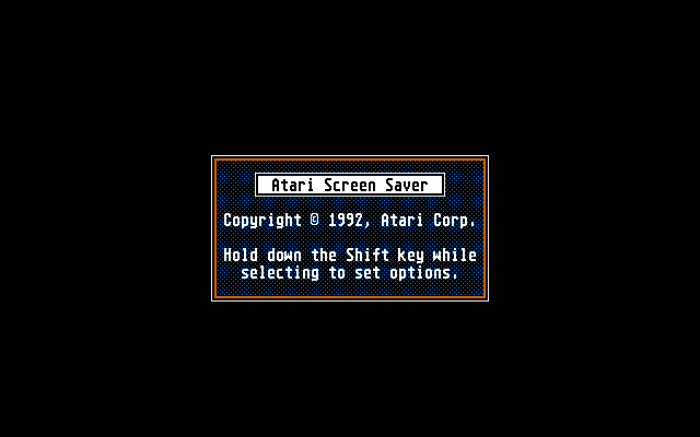 Atari Screen Saver